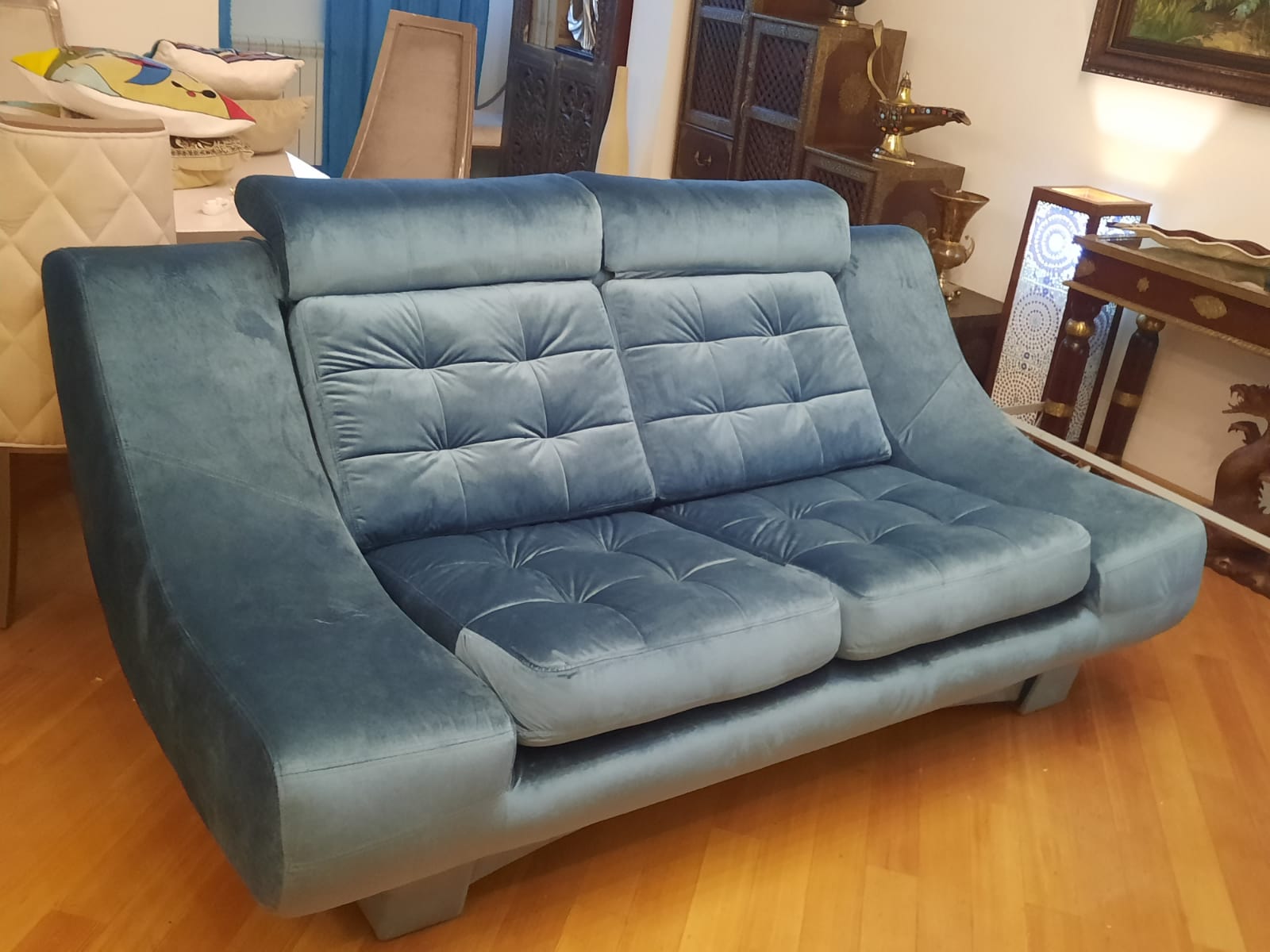 Обивка дивана на дому. Селятино